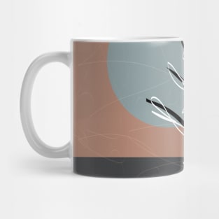 desert blue moon Mug